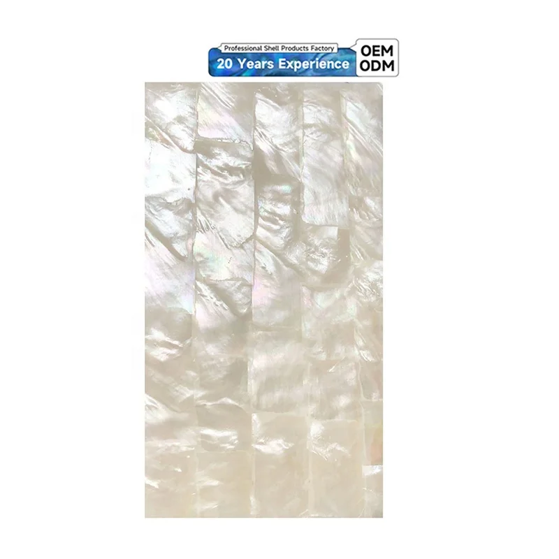 XE-028 New Design White Mother Pearl Shell Sheets mother of pearl sheet For Sale