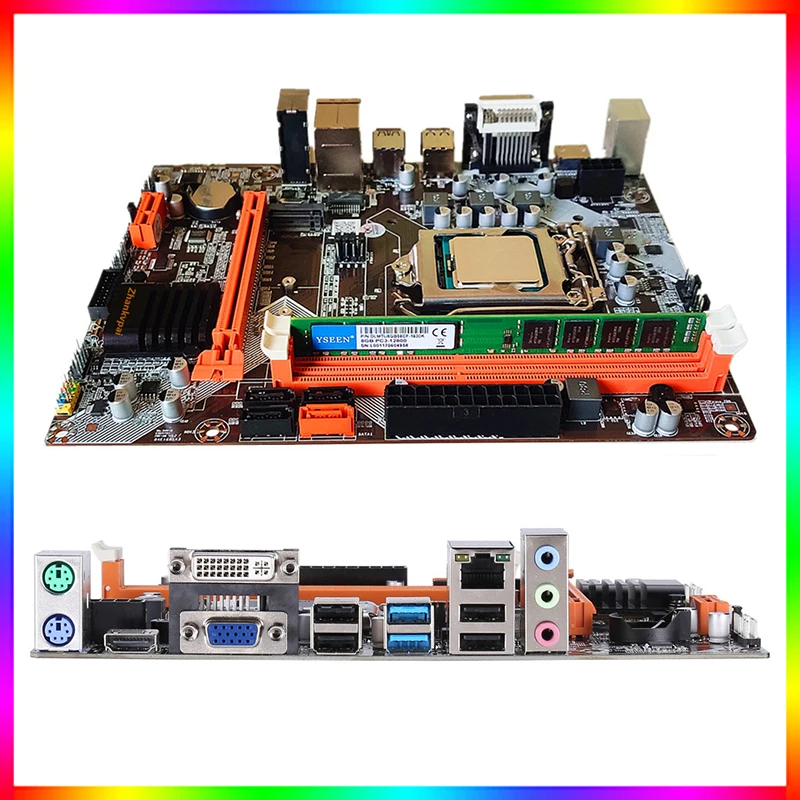 mother board for gaming pc kit b75 Core I5 3570 cpu gamer mini itx ddr3 b75 computer motherboard