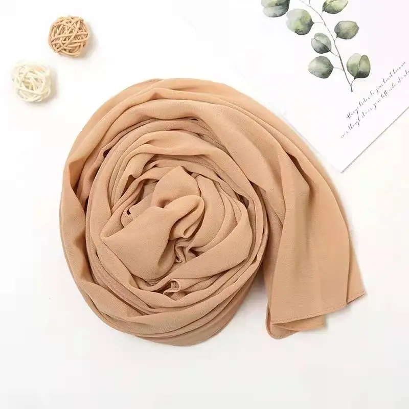 
wholesale high quality bonnet hijabs classical Muslim covering headscarf for women 