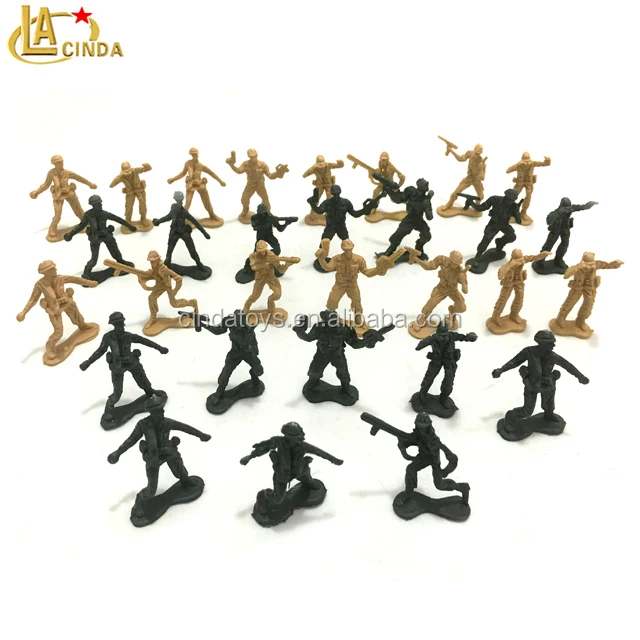 Military set  plastic action figure small soldiers toys