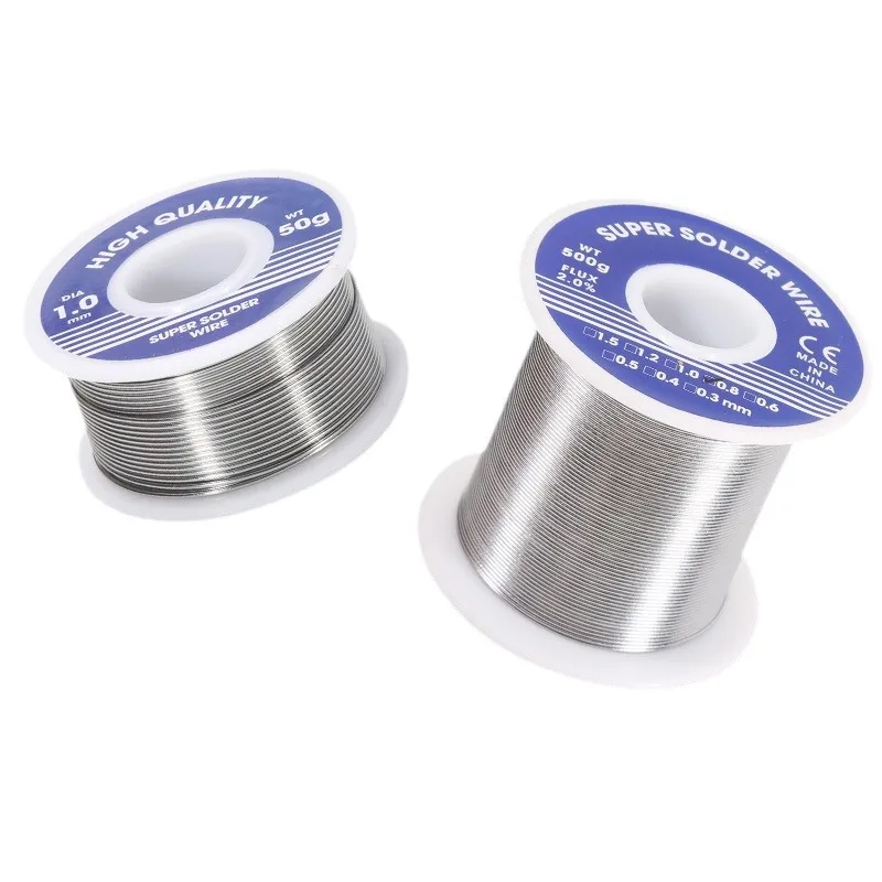 China 100g 0.6mm Soldering Wire 60/40 flux core rosin solder silver welding wire
