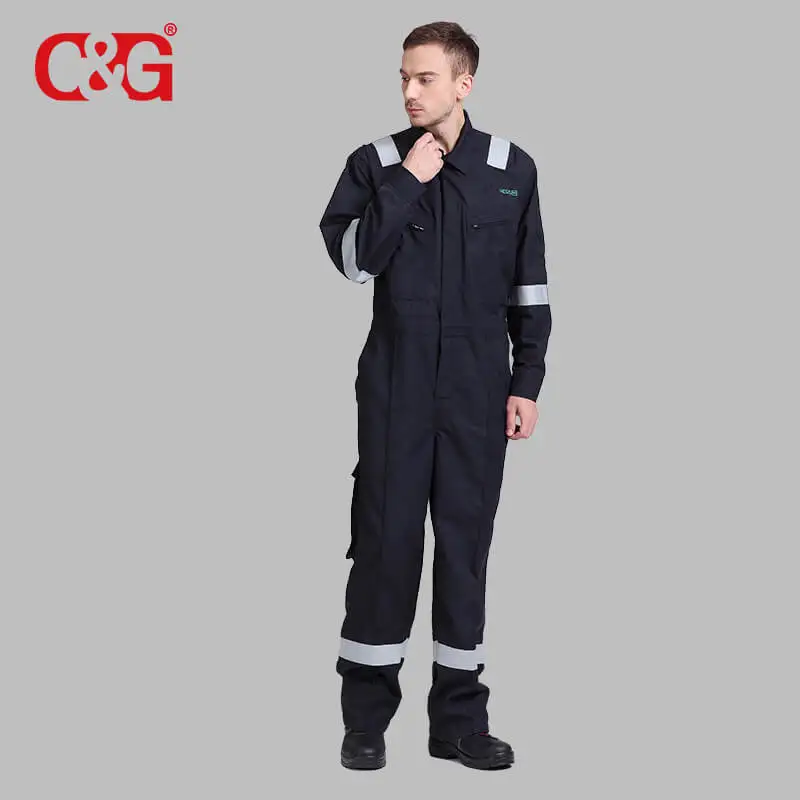 Safety Protective Fire Resistant Flame Retardant Coveralls Clothing
