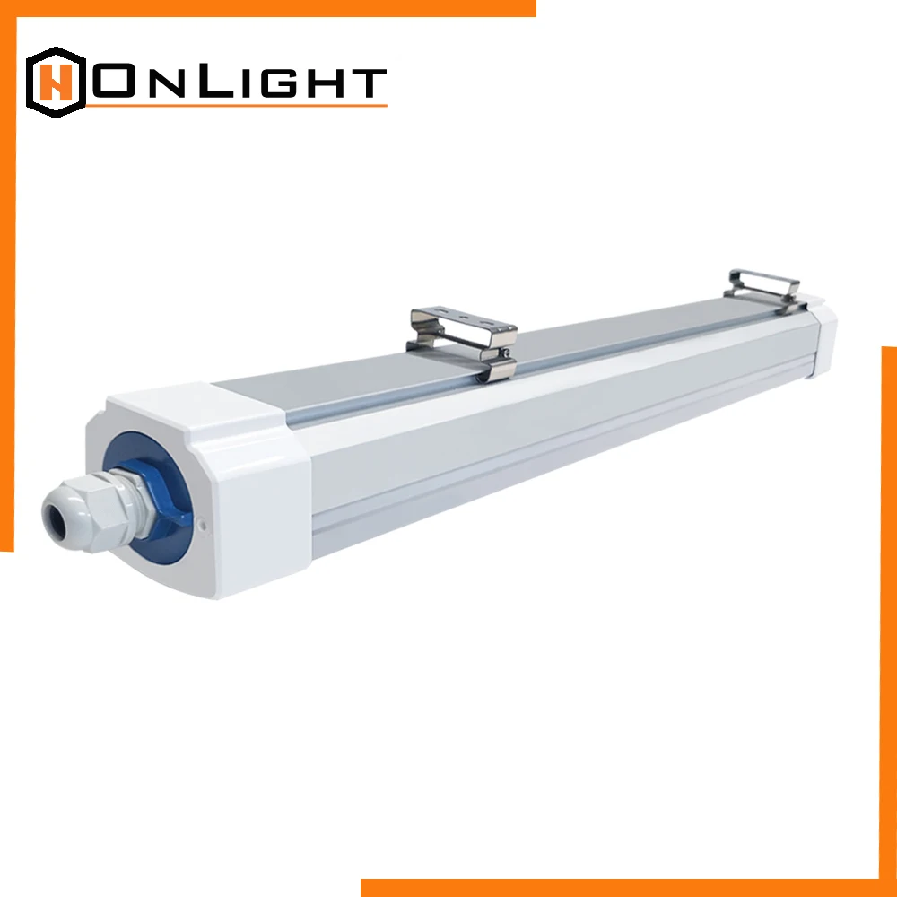 Ip65 Ik08 40W 60W Reglette Led 150 Cm Etanche Shop Wall Led 4Ft Lighting Single Fluorescent Light Fixture Replacement