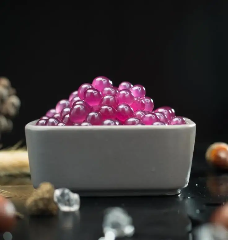 1 3 кг пузырьковый чай желейные шарики разрывные ингредиенты черничный сок жемчуг Boba