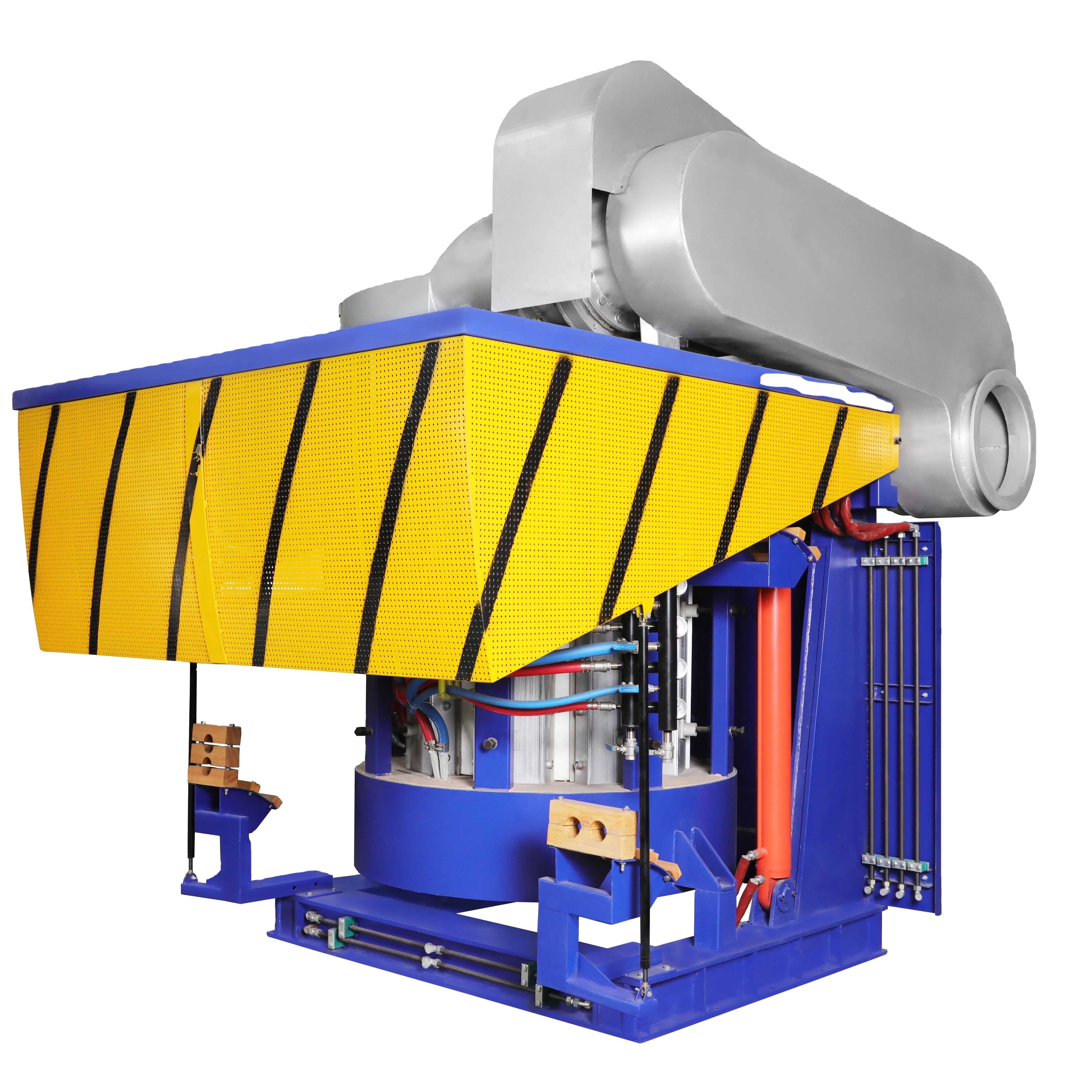 Electric Induction Furnace Casting Aluminum Machine Metal Melting Manufacturing Construction Industry