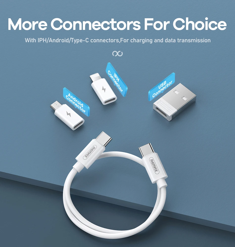 Remax portable  Rc-190 5 in 1 cable storage box 60W Fast Charging For Iph/Android/Type 2022 OEM New Trends waterproof  Usb Cable