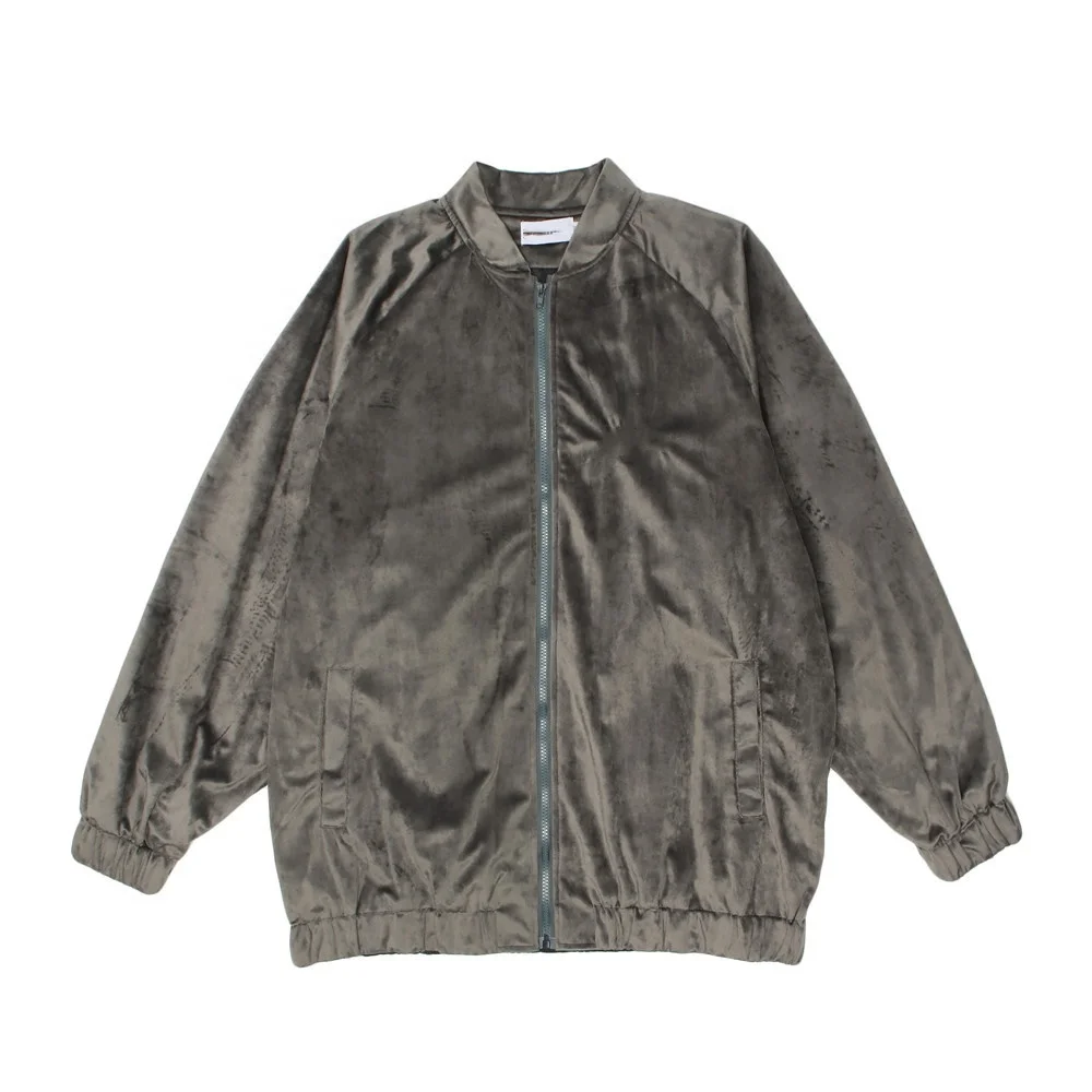 custom velvet velour tracksuit Baseball jacket and jogger set sweatsuit velvet tracksuit for men sport velvet tracksuit