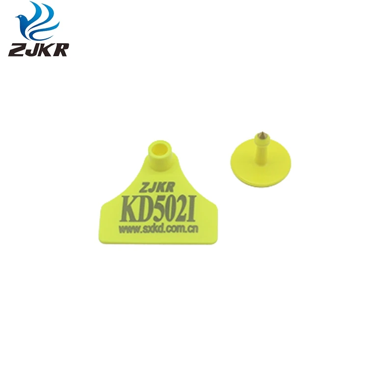 KD502-I Высокое качество 55*55 см ТПУ без рисунка номер бирки уха свиньи с лазерной печати для продажи