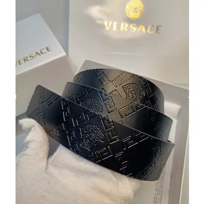 Medusa waistband men smooth buckle net red waistband casual plaid grain beautiful head belt young men all match