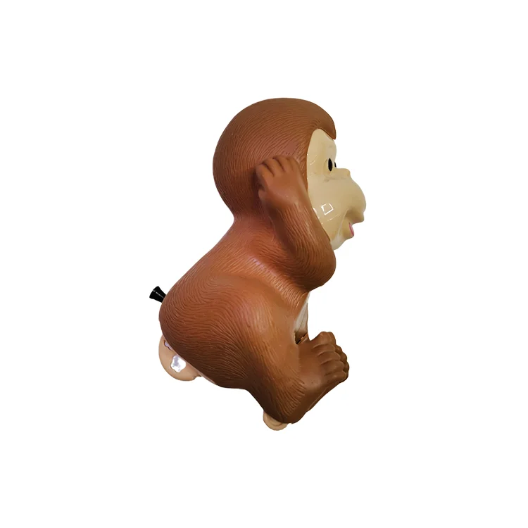Wholesale Cheap Cute Wind Up Animals Toys Simulation lovely Monkey Wind Up Toy Car
