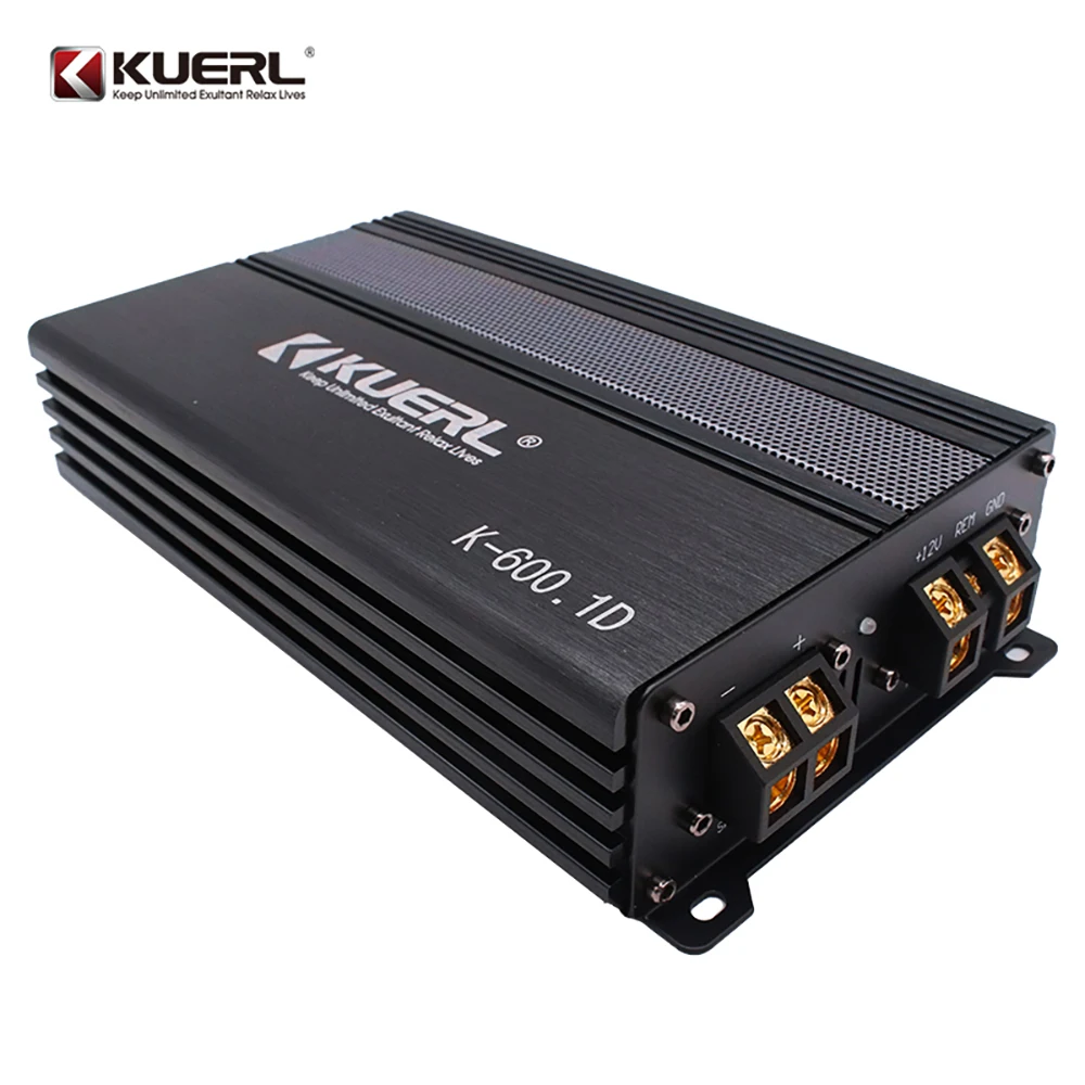 New model 1 channel digital power auto  amplifier 600W monoblock class D amplifier for car