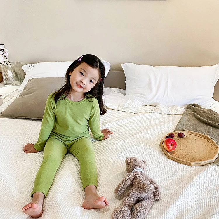 Fashion Manufacturer Pajamas for Kids Girls Set Two Pieces Set Girls Night Pajamas Cotton Kids Pajamas For Children