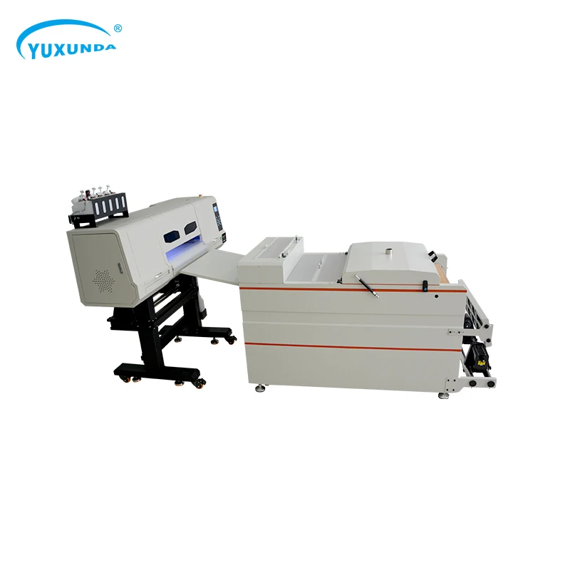 Fast Speed DTF Printer T shirt Transfer Printer Roll PET Film Hot Melt Powder And Powder Shaker Machine