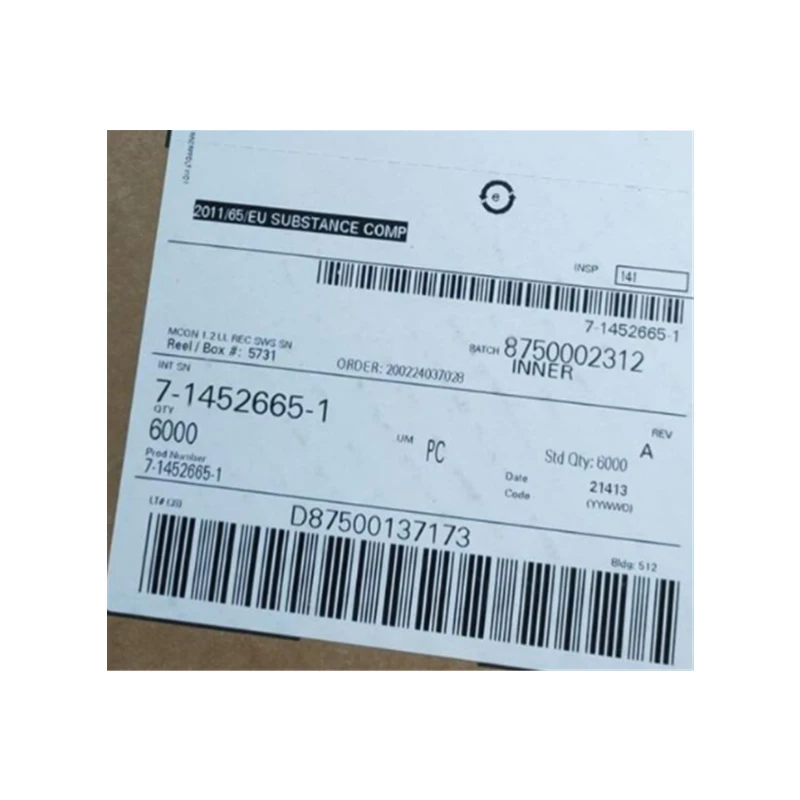 Соединительные контакты MCON Tyco TE 7-1452665-1 ширина 1 2 мм автомобильные клеммы 22 AWG провода для платы