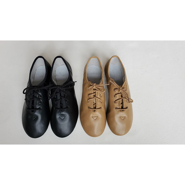 
Hot selling breathable soft mens Lace up jazz shoes 