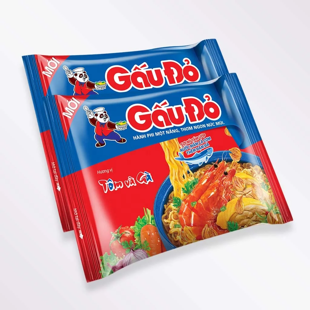 Instant Vietnamese delicious noodle 63 gram 30 packets per caton (Shrimp and Chicken flavour) - healthy and cheap