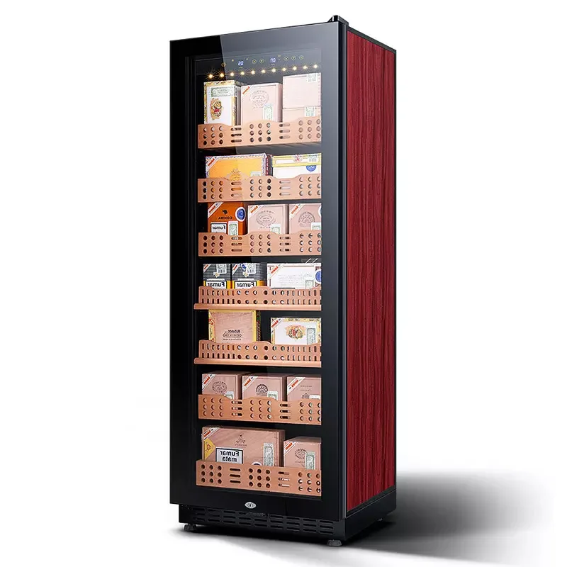 Коммерческий большой деревянный шкаф для сигар VANACE jc23 2000 цифровой подвесной холодильник
