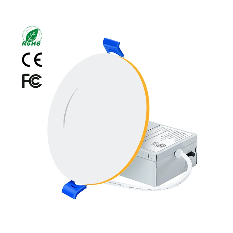 New Indoor Ultra Slim Flush Mounted 4 Inch 6inch 8 9W 12W 18W LED Downlight Recessed Light Panel Night