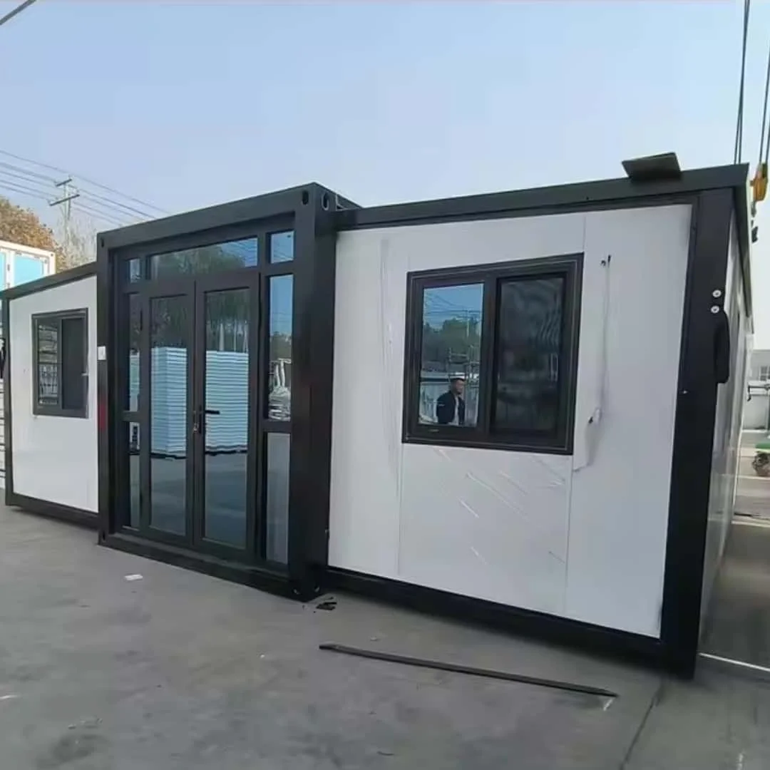 Поднявшийся OEM индивидуальный мобильный 20 футов 2 спальни складной расширяемый крошечный дом сборные контейнерные дома ресторанный трейлер цена