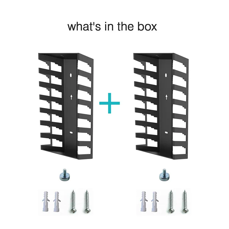 Video Game Case Storage Wall Mount Gaming Accessories