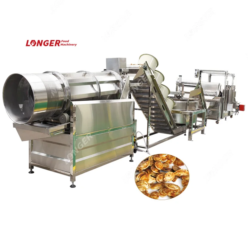 Industrial Continuous Fried Chicken Nugget Cracklings Skin Deep Fryer Line Pork Rinds Frying Machine