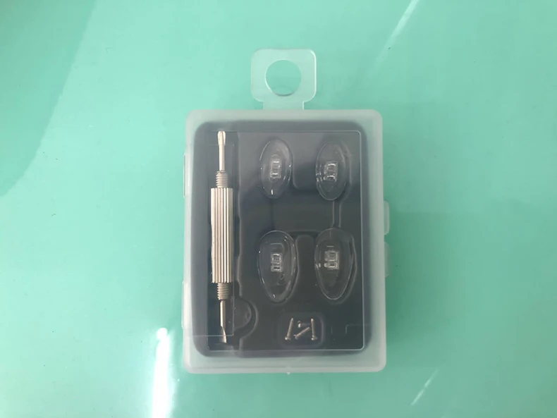 Оптовая продажа, высококачественные переносные силиконовые носоупоры, комплект для ремонта очков