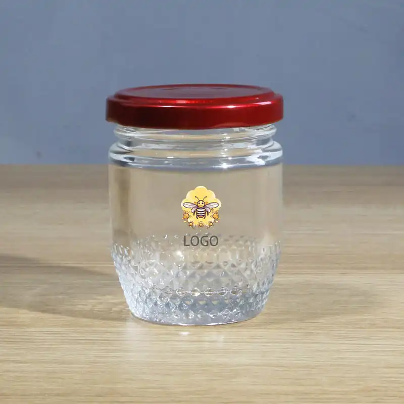 Wholesale Glass Jam Jars with Metal Lug: Ideal for Caviar, Honey, and Spice