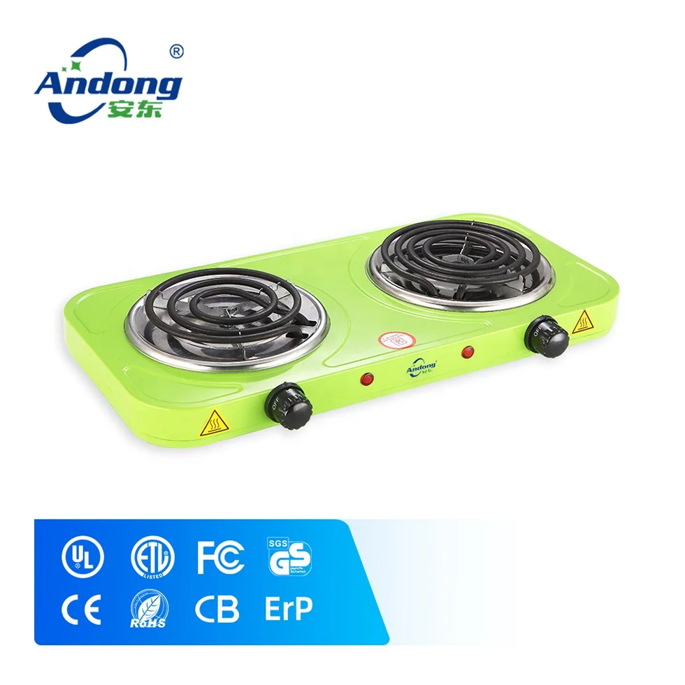 Andong Лидер продаж 2 горелка электрическая нагревательная плита Плита варочная панель для домашней кухни