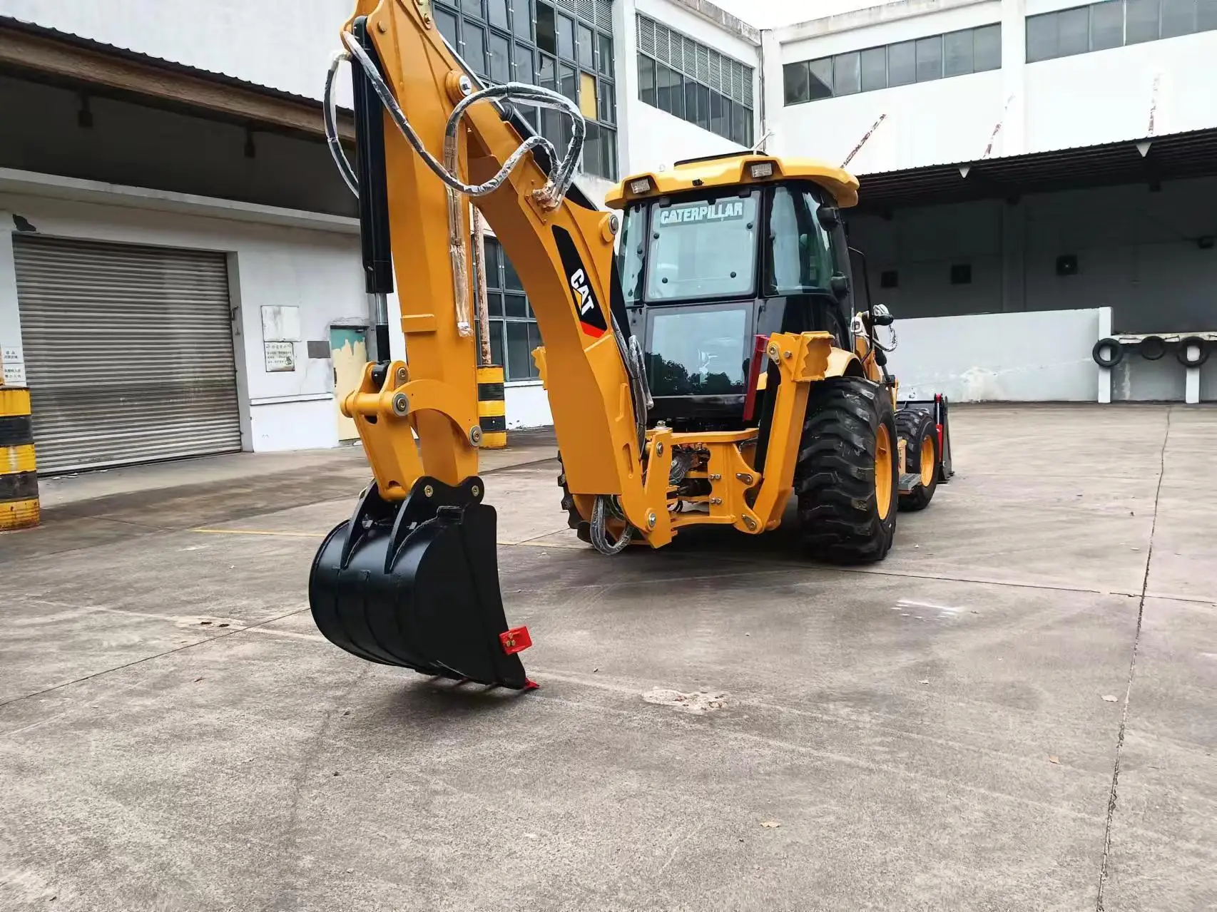 Japan Used Japan Original 4 Wheel Drive Tractor Backhoe Loader Caterpillar Brand CAT420F Backhoe 100% Original for sale
