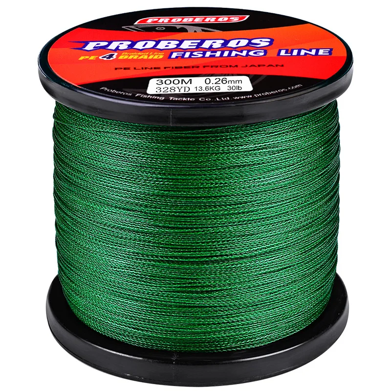 
Main Line PE 300M Braid Line 4 Strands Fishing For Sea Fishing 