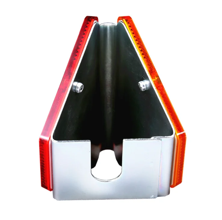 Trapezoid barrier butterfly guardrail reflector high reflective highway lights reflectors