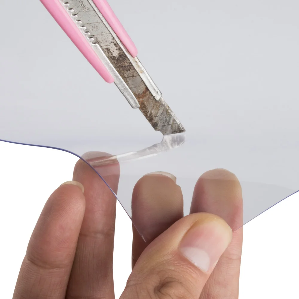 250 micron Rigid Super Clear Printed Plastic Film A3 PVC Rolls Sheet For Folding Box Packaging