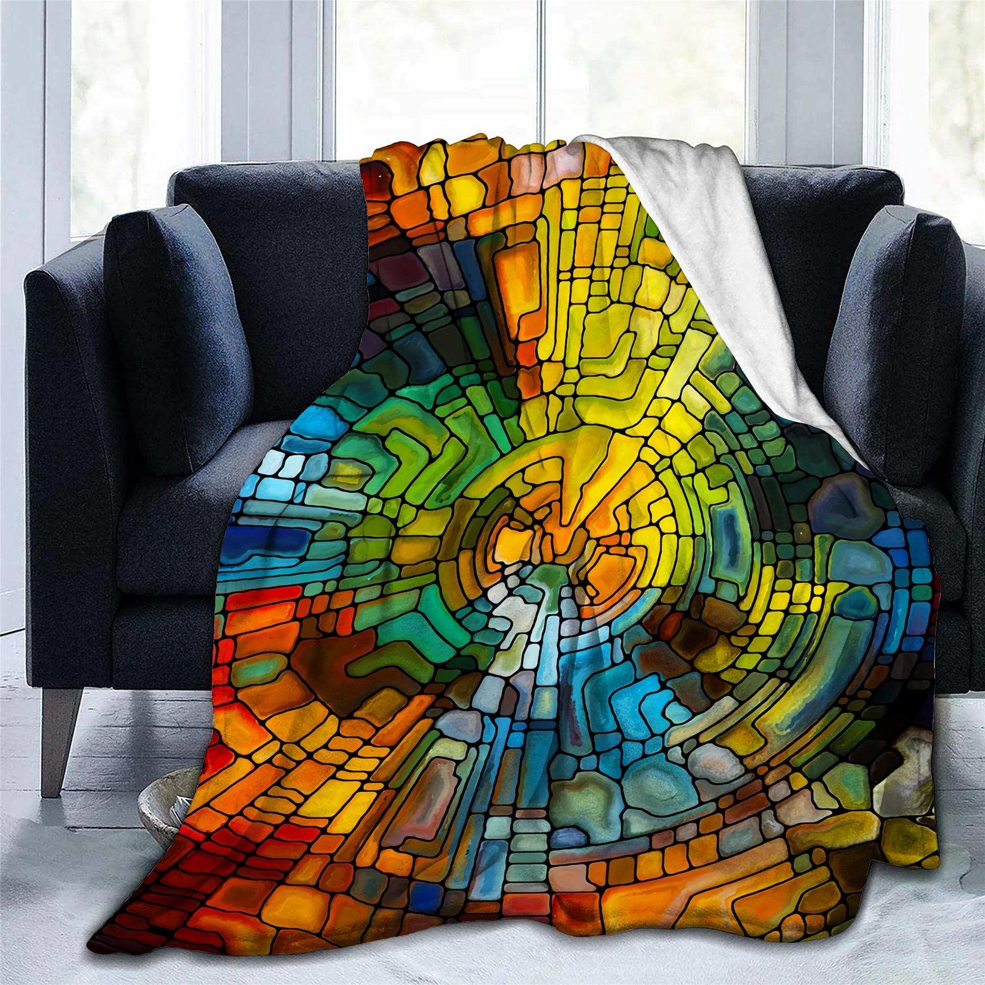 2022 Hot Selling Super Soft Custom Design Flannel Adult TV Made 3D Full Printing Winter Throw Blankets