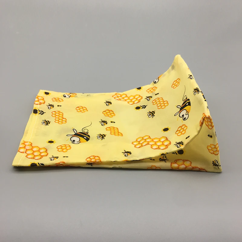 Sell Like Hot Cakes Eco Friendly  Plastic Free Bees Wrap Food Storage Bread Sandwich Wrapping