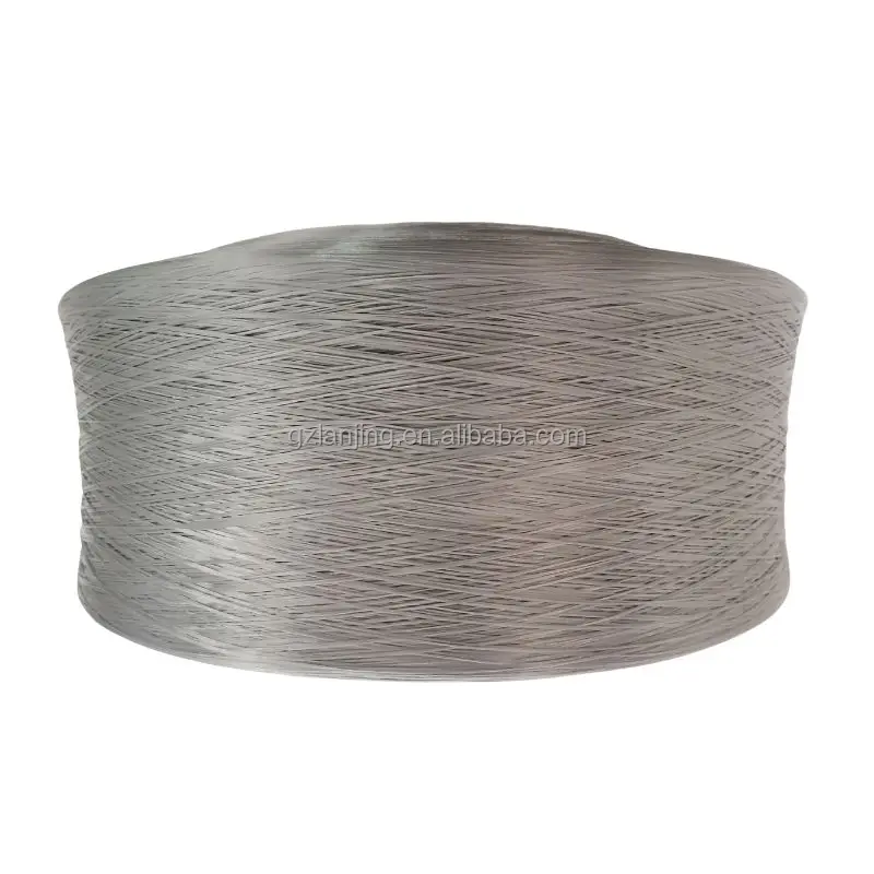 A8--- Red Anti-Fungal 100% Polypropylene PP Yarn Intermingled Style for Shoelaces