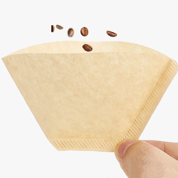 Новое поступление, индивидуальная пищевая натуральная древесная целлюлоза без отбеливателя, кофе, фильтровальная бумага U 102