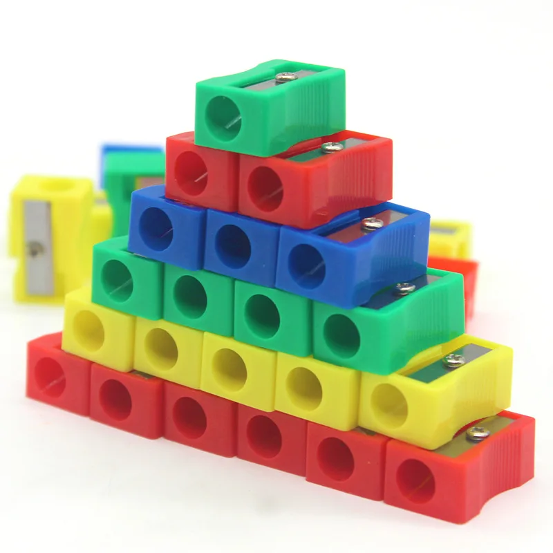CHXN  Wholesale pencil sharpeners from manufacturers Plastic rectangular pencil sharpeners Student supplies Small square pencil