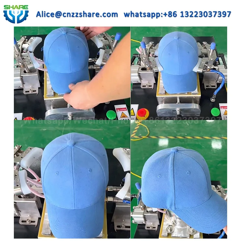 Headwear facilities hat setting machine automatic cap ironing machine
