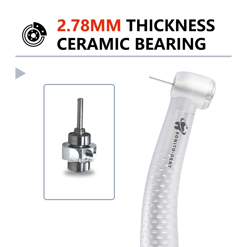 26W Ring LED Light High Speed Dental Handpiece Strong Shadowless Metal Steel Material dental handpiece