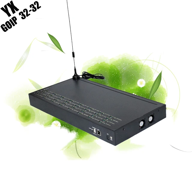 Stable Ncli Router 32 Port GOIP Gateway For Call Termination And Bulk SMS Send Support API/SMPP 2G 3G 4G Sim Card