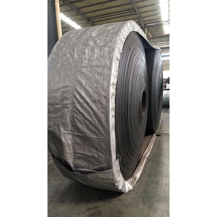 Высокое Качество EP плоский ленточный конвейер для дробилки и угольной шахты