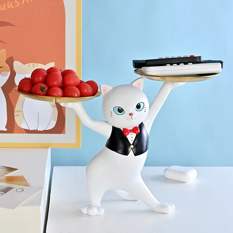 Украшения для дома орнамент ключ хранения Hello Kitty поднос кошка домашнего декора подарки