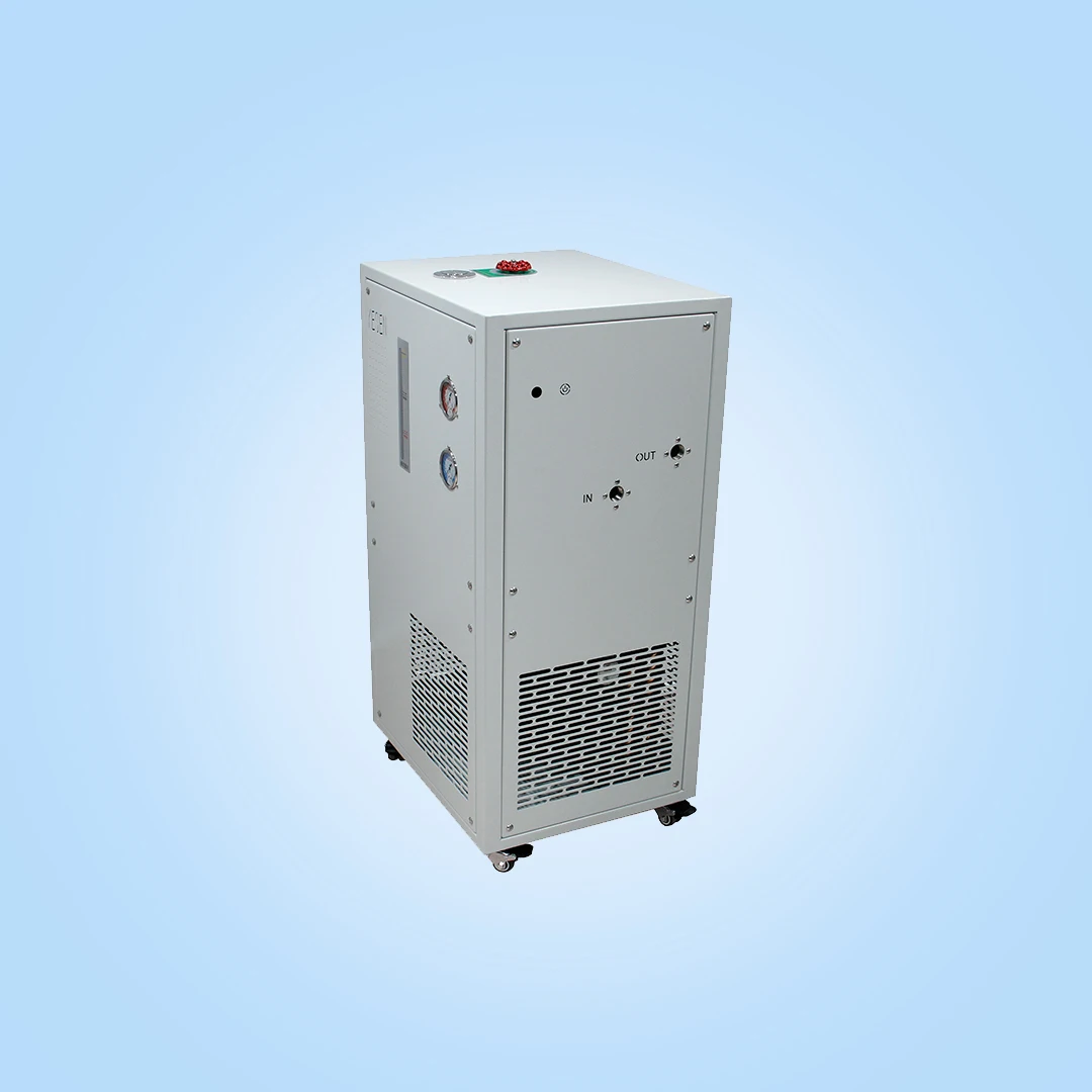 efficiency compressor heating system independently circulation Recirculating chiller & heater