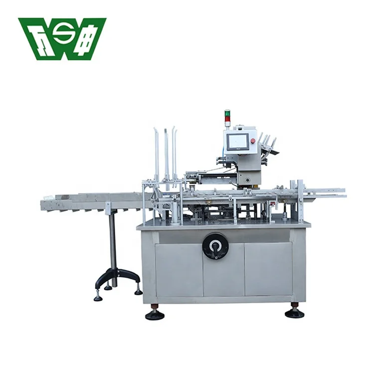 cartoning machine from 26-year old factory for syrup bottle for packing medical bottle, oral liqud vias