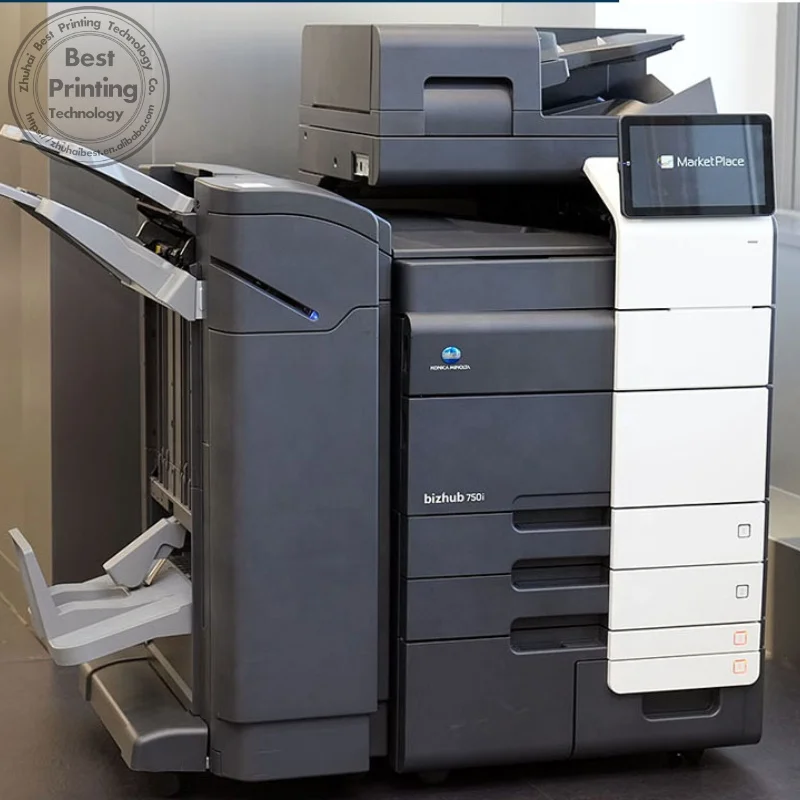 used copiers and printers Konica Minolta bizhub C650i C750i C360i C450i C550i A3 Color Laser printer with scanner and copier
