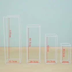 wedding party electroplating gold  metal flower stand centerpiece