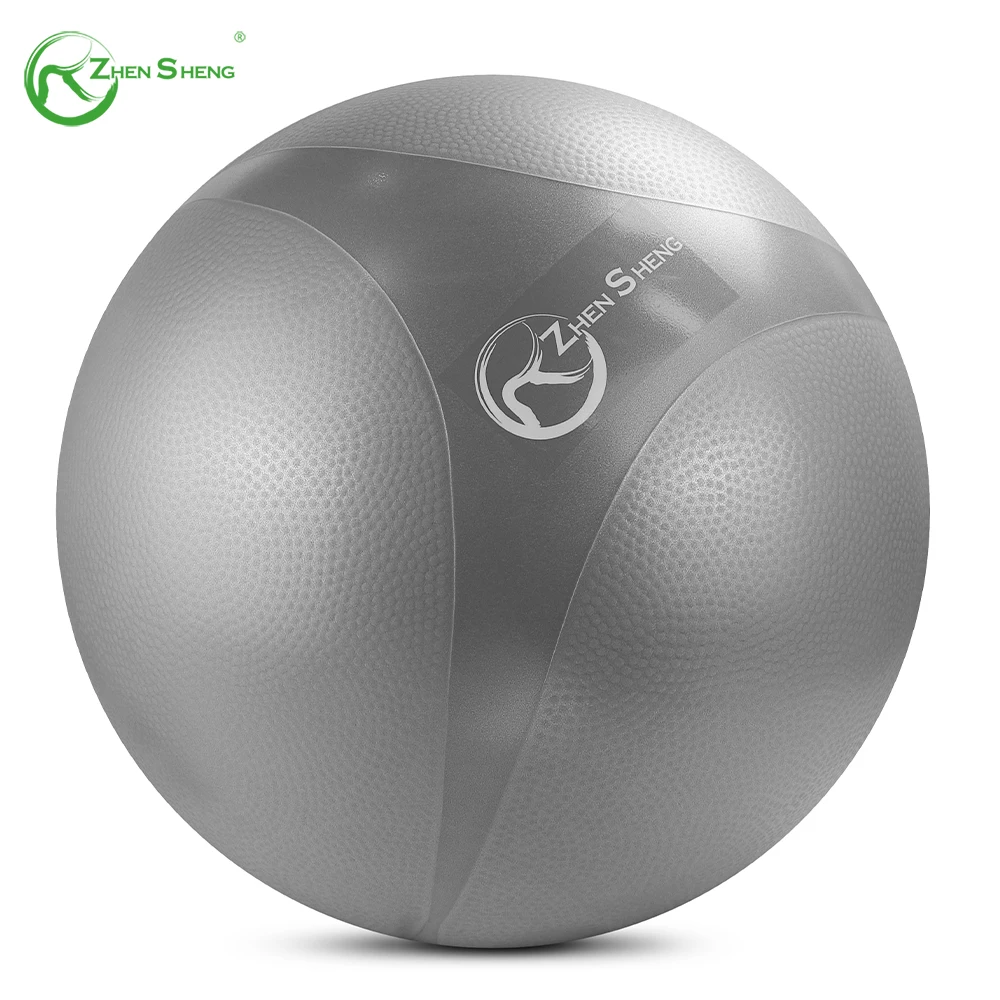 Zhensheng Non-slip Pvc Customized Anti-burst Stability Gymnastic Exercise Yoga Balance Ball with different Style