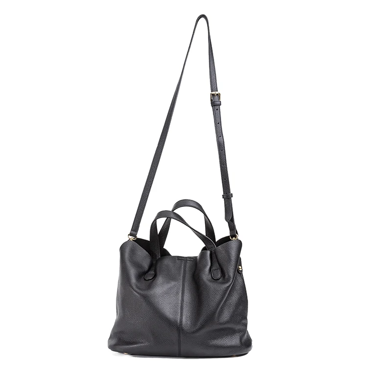 2021 Soft Genuine Leather Tote over Shoulder Large Bag with a Free Middle Bag Women Products