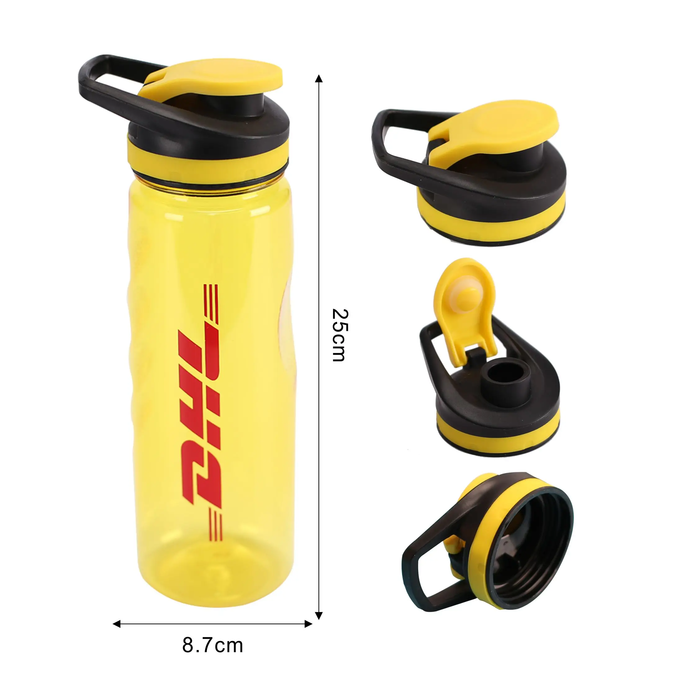 free samples 650ml single wall gym plastic drinking water bottle BPA free plastic water bottle