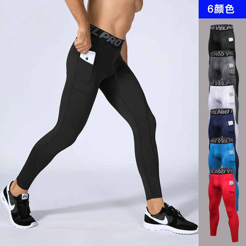 Custom sportswear men running gym high waisted workout leggings custom spandex seamless super soft activewear football leggings